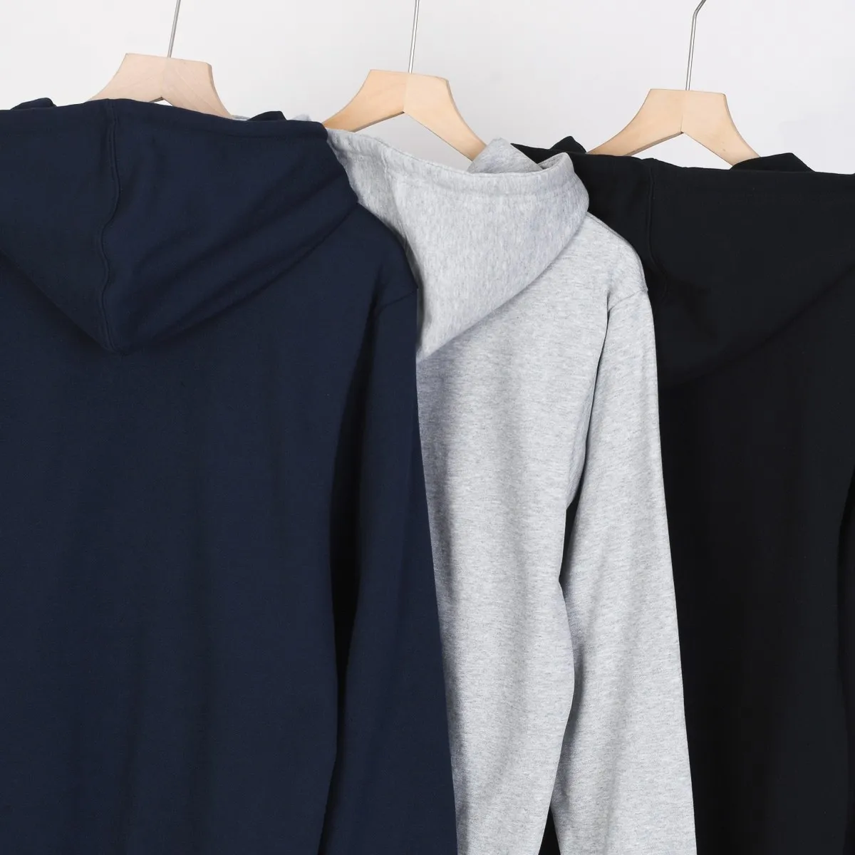 P296 #ralphlaurenpony hooded zipper sweatshirt jacket Color: black gray royal blue Size: M-XXL Fabric: 460g cotton terry